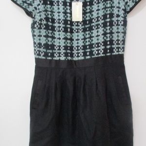 Thread Social Blue Wool Knit Empire Dress NWT 295